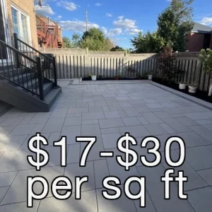 Cost of Interlock Patio in Ontario in 2026 | Price Calculator
