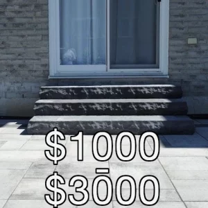 Cost of Outdoor Stone Steps in Ontario in 2026 | Price Calculator